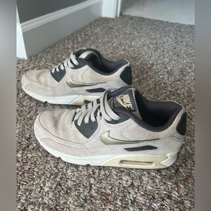 Women’s Gold Nike Air Max